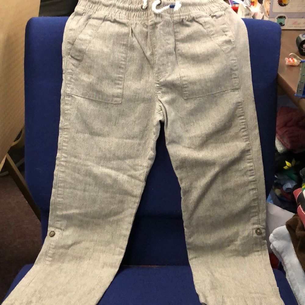 H&M linen drawstring pants